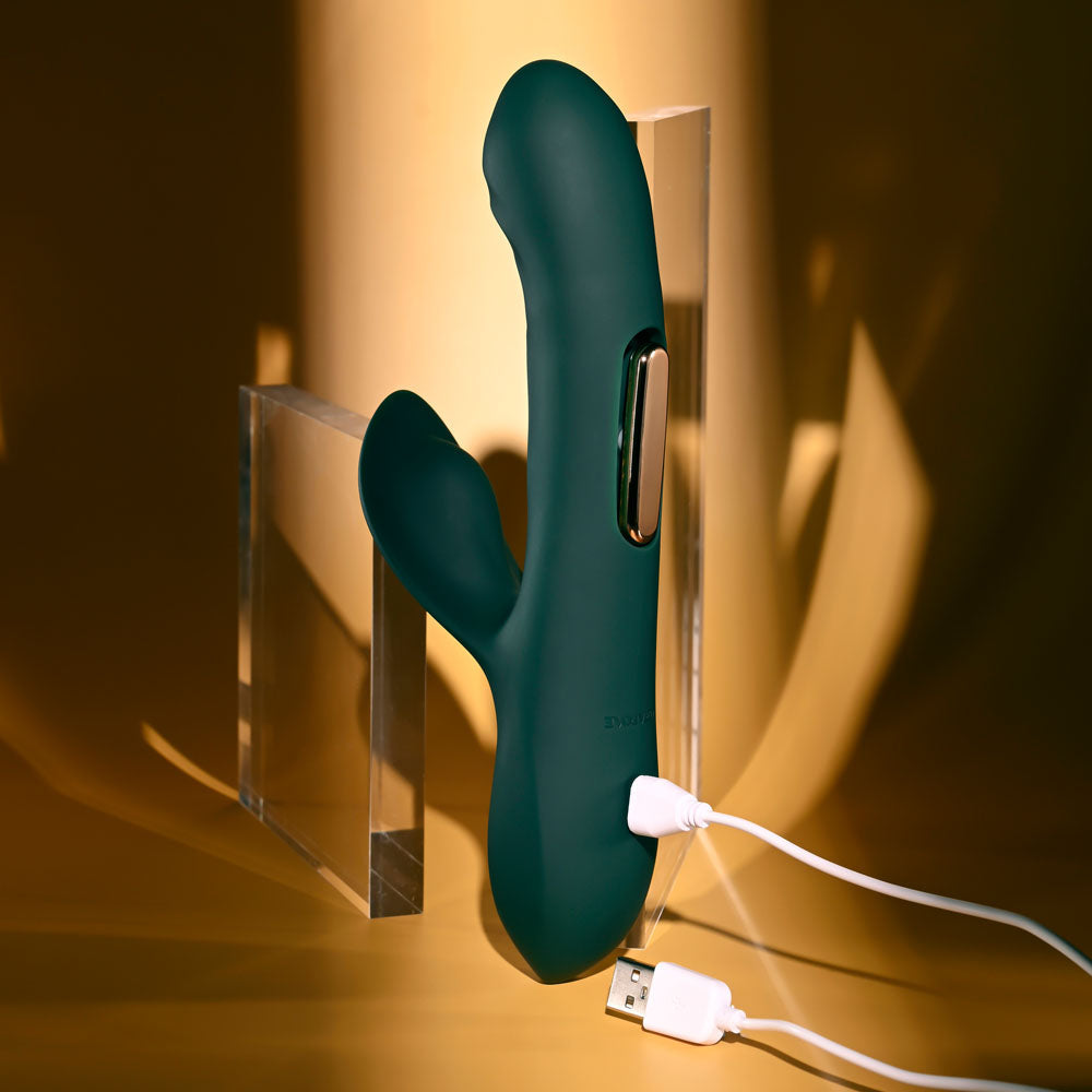 Evolved Heart of Gold – USB Rechargeable Rabbit Vibrator