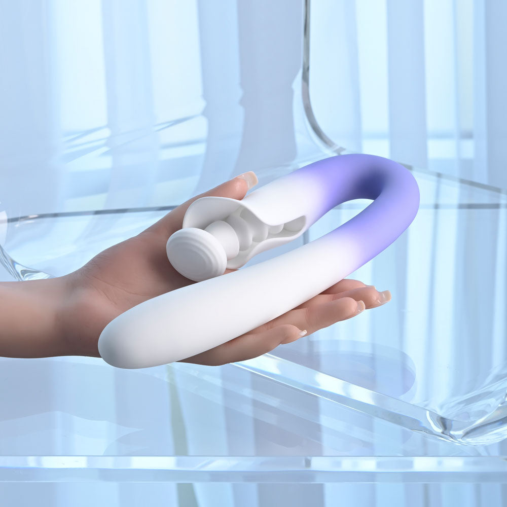 Evolved Spring Loaded (Purple) – USB Rechargeable 23cm Multi-Tapping Vibrator