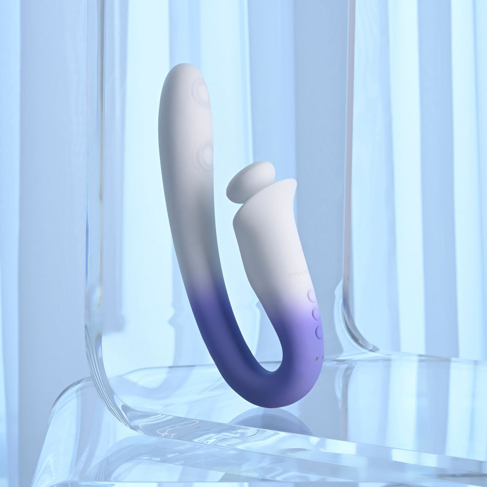 Evolved Spring Loaded (Purple) – USB Rechargeable 23cm Multi-Tapping Vibrator