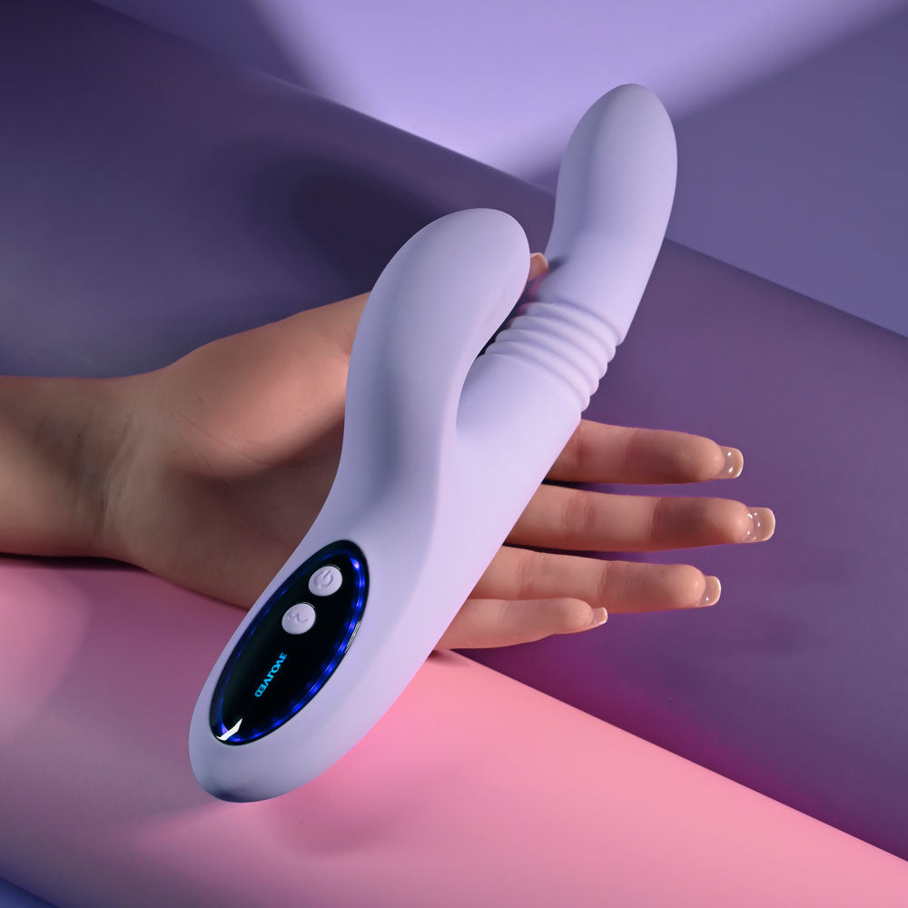 Evolved Pep Talk – USB Rechargeable Thrusting Vibrator with Clitoral Stimulator