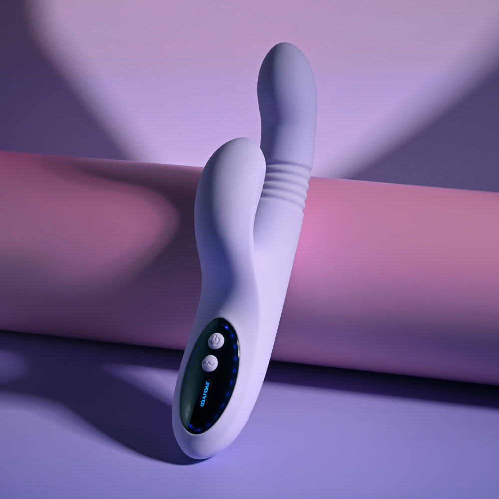 Evolved Pep Talk – USB Rechargeable Thrusting Vibrator with Clitoral Stimulator