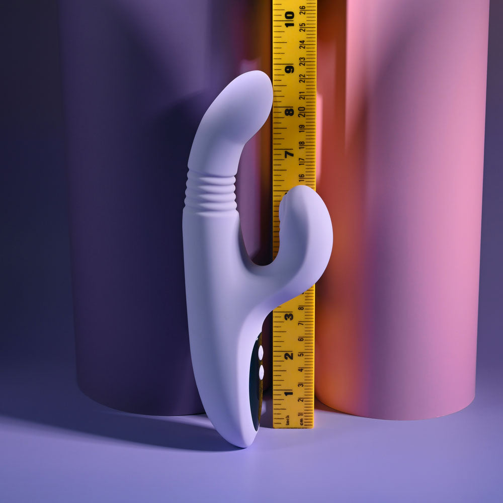 Evolved Pep Talk – USB Rechargeable Thrusting Vibrator with Clitoral Stimulator