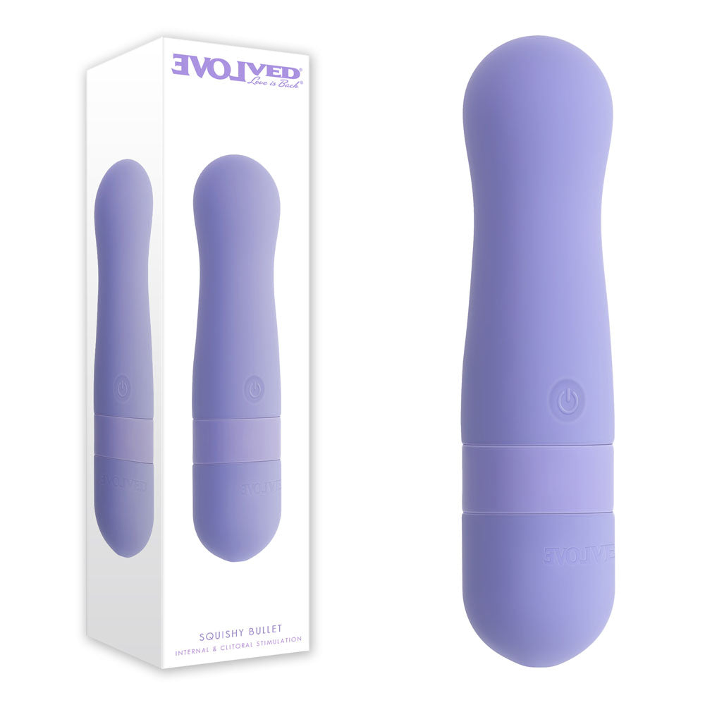 Evolved Squishy Bullet – 11 cm USB Rechargeable Vibrating Bullet