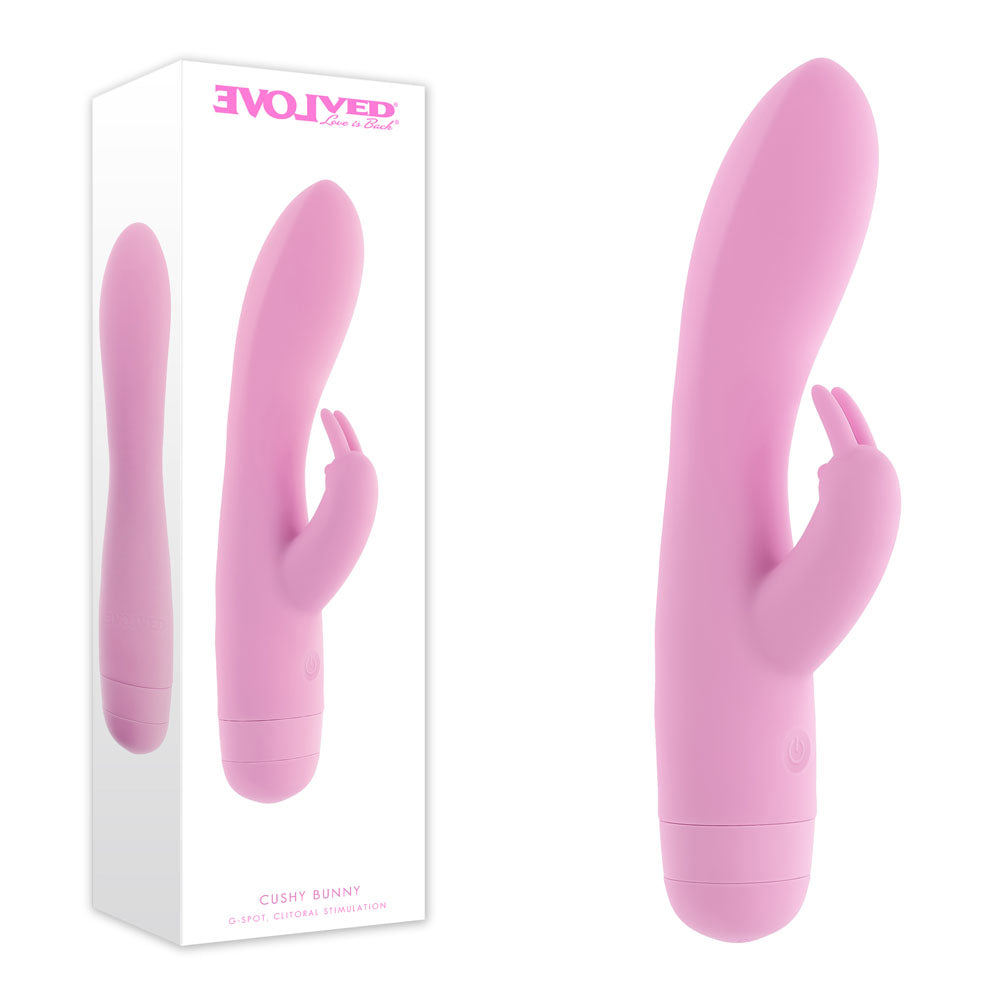Evolved Cushy Bunny – USB Rechargeable Rabbit Vibrator 19.1 cm