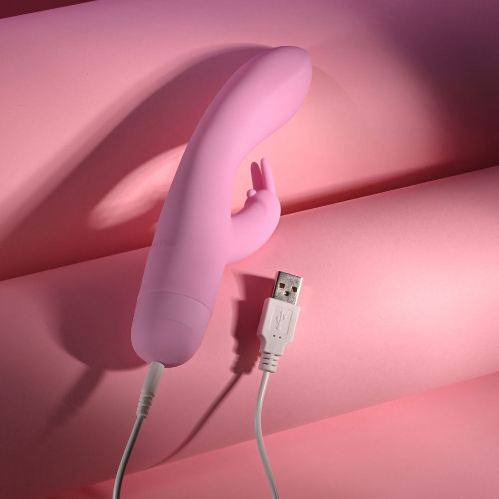Evolved Cushy Bunny – USB Rechargeable Rabbit Vibrator 19.1 cm