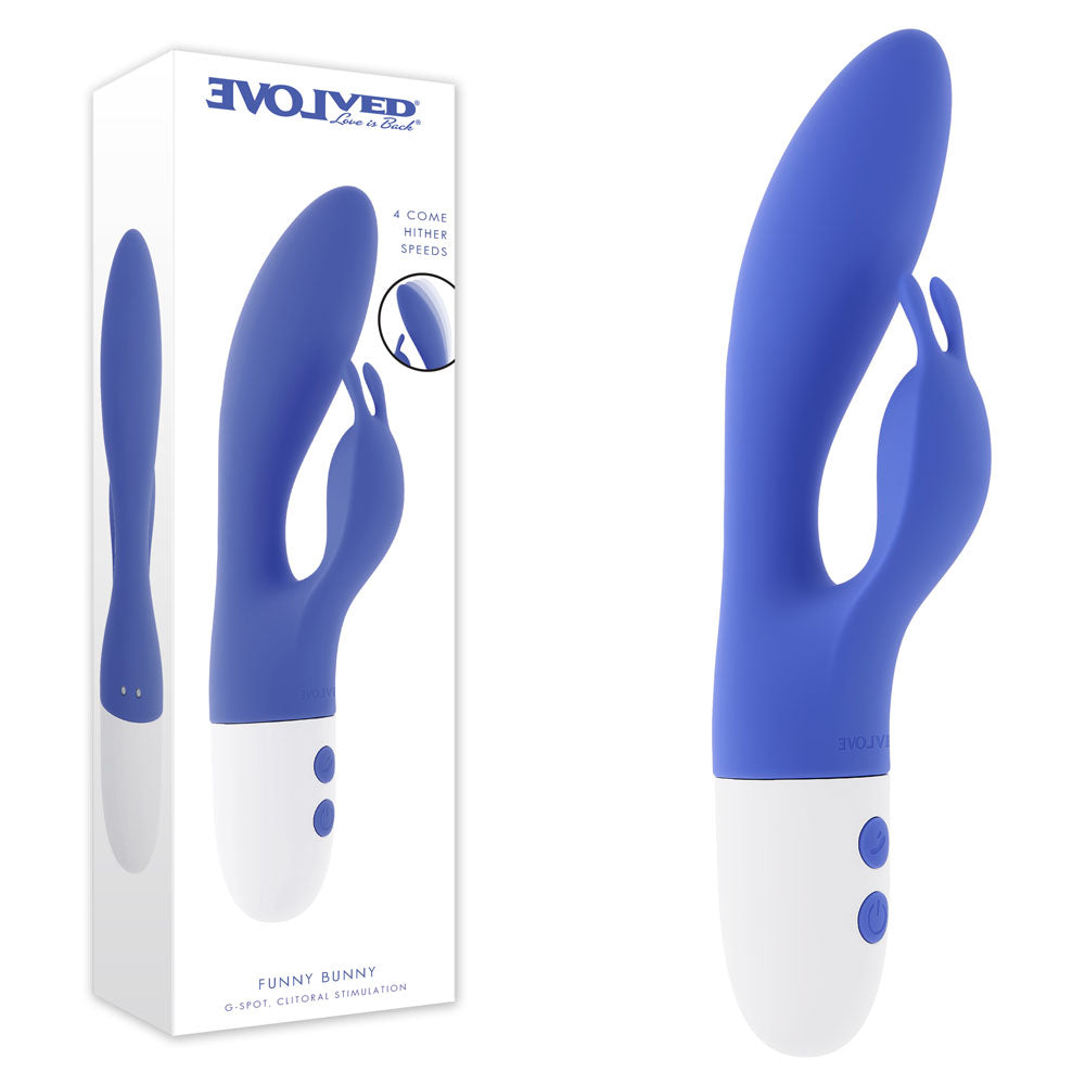 Evolved Funny Bunny – 20 cm USB Rechargeable Rabbit Vibrator