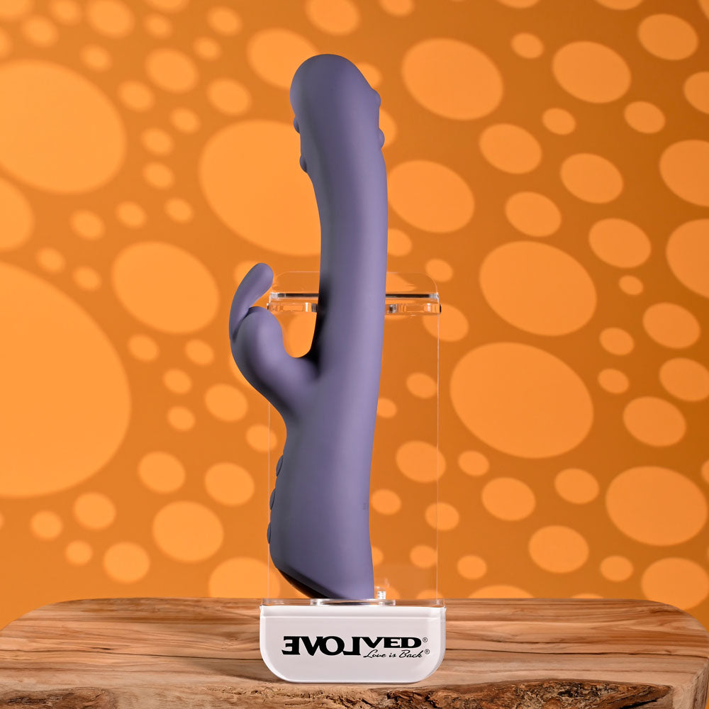 Evolved Poppin Good Time – 20 cm USB Rechargeable Rabbit Vibrator