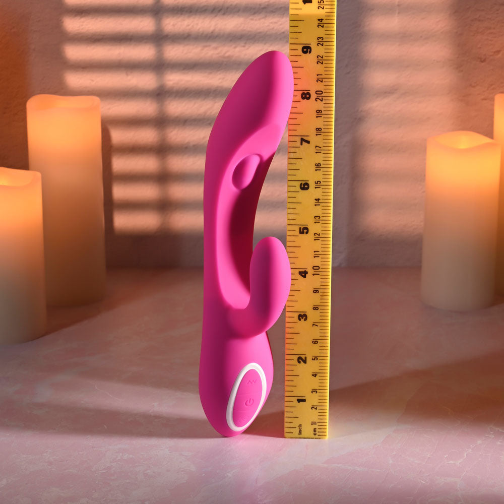 Evolved G-Tapper – USB Rechargeable Rabbit Vibrator with Dual Motors and Flexible G-Spot Shaft