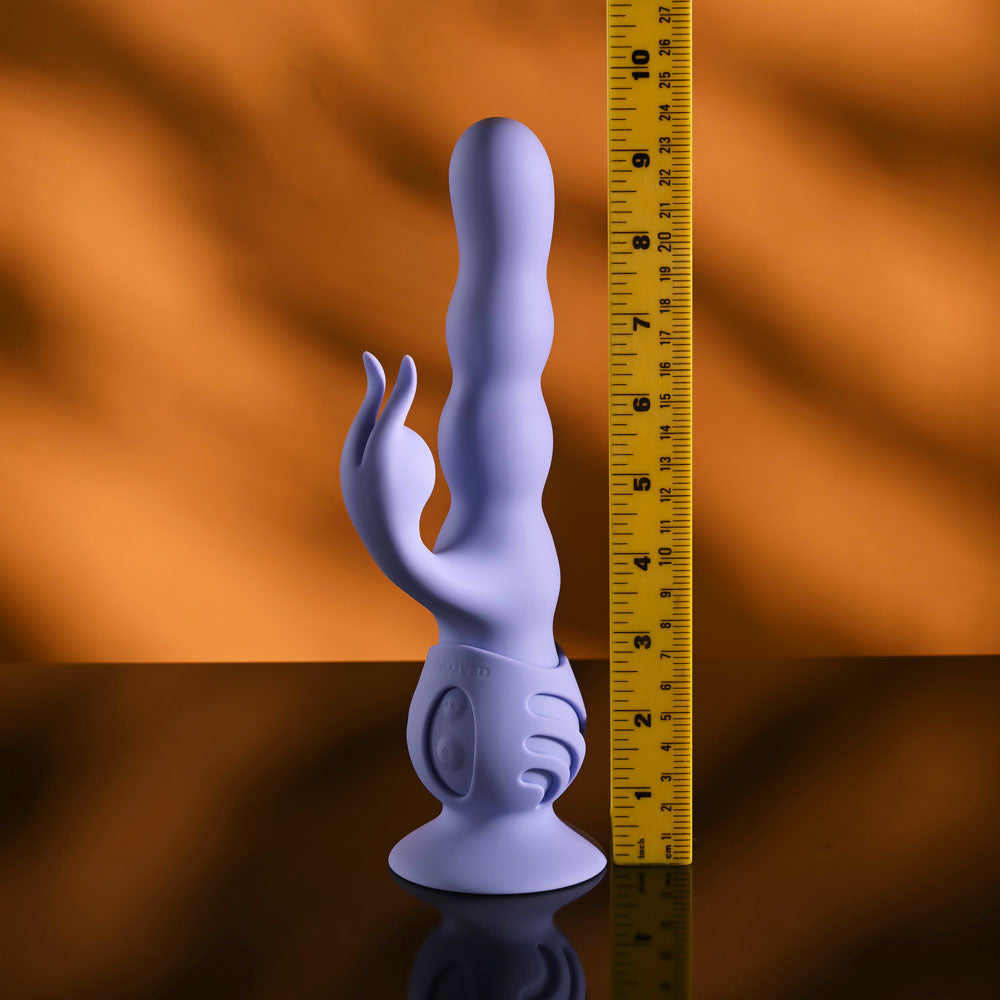 Evolved Wiggly Bunny – USB Rechargeable Rabbit Vibrator with Suction Base