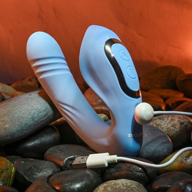 Evolved Tap and Thrust Dual Vibrator