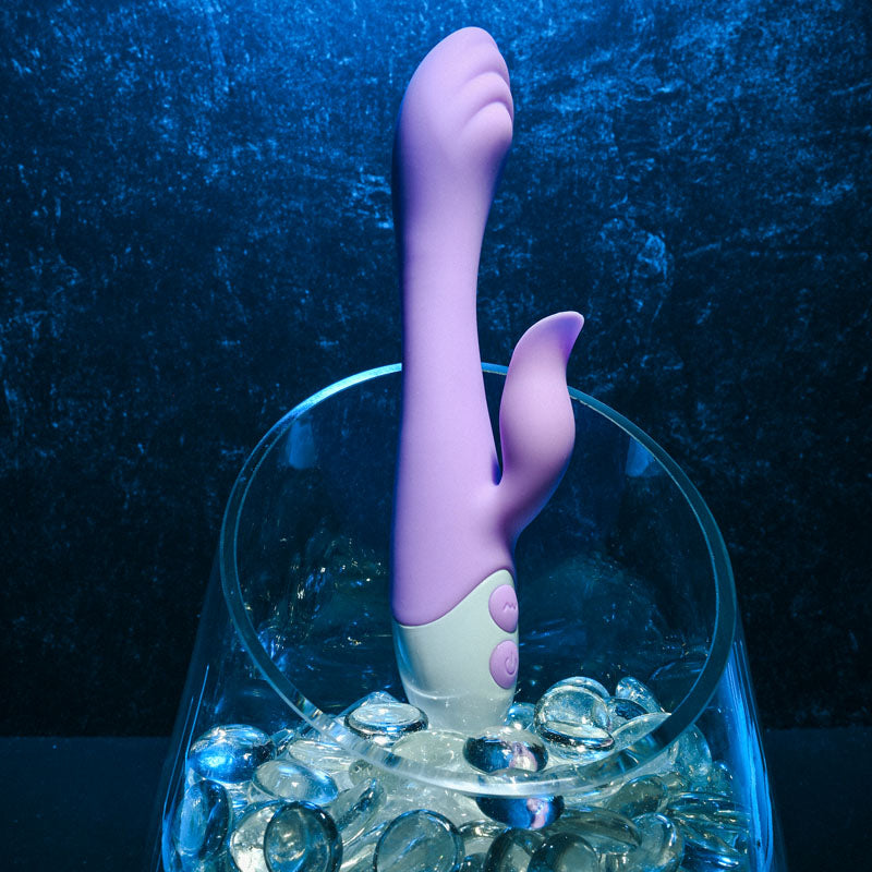 Evolved PLEASING PETAL Lilac 19.7 cm Rabbit Vibrator