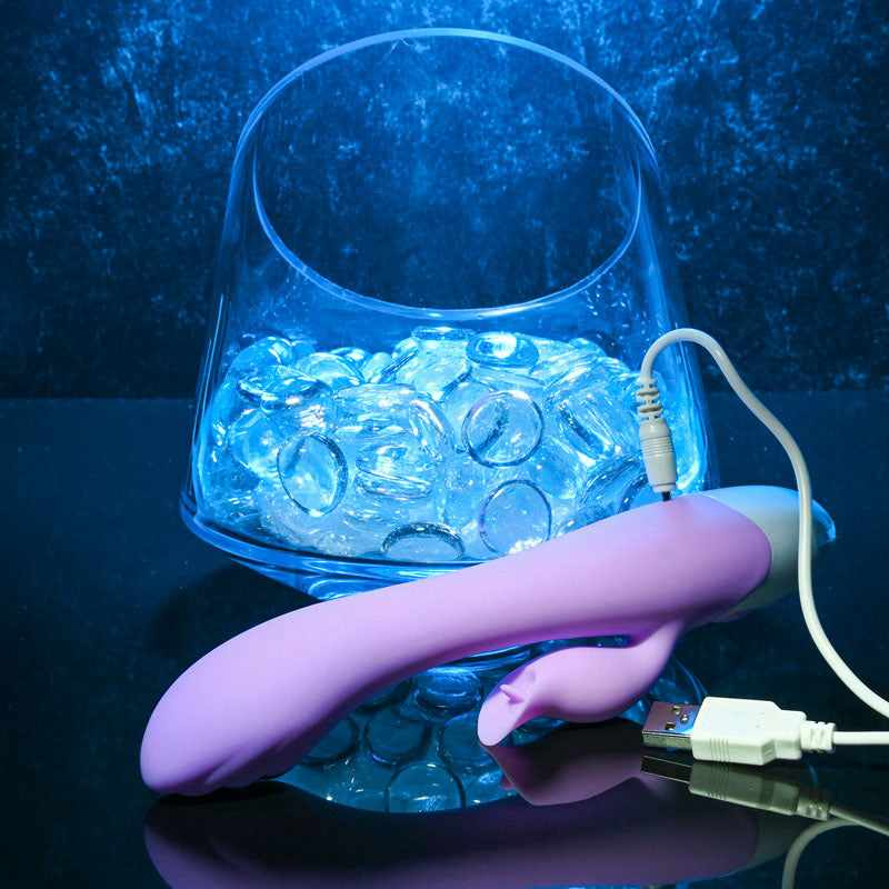 Evolved PLEASING PETAL Lilac 19.7 cm Rabbit Vibrator