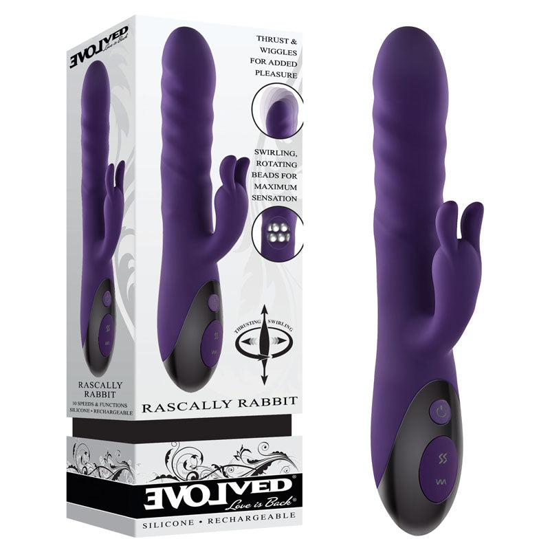 Evolved Rascal Rabbit 22.9 cm Rabbit Vibrator
