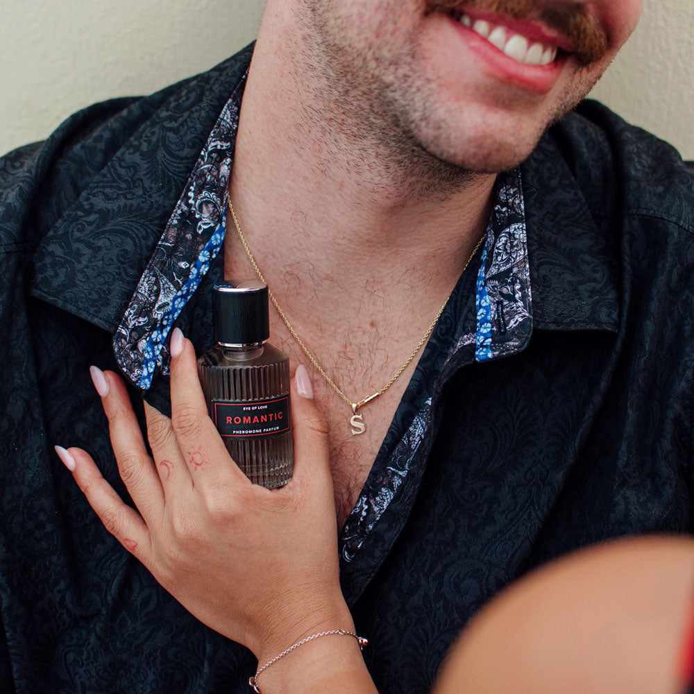 Eye Of Love Romantic Pheromone Cologne 50ml Sandalwood Scented Cologne for Men to Attract Women