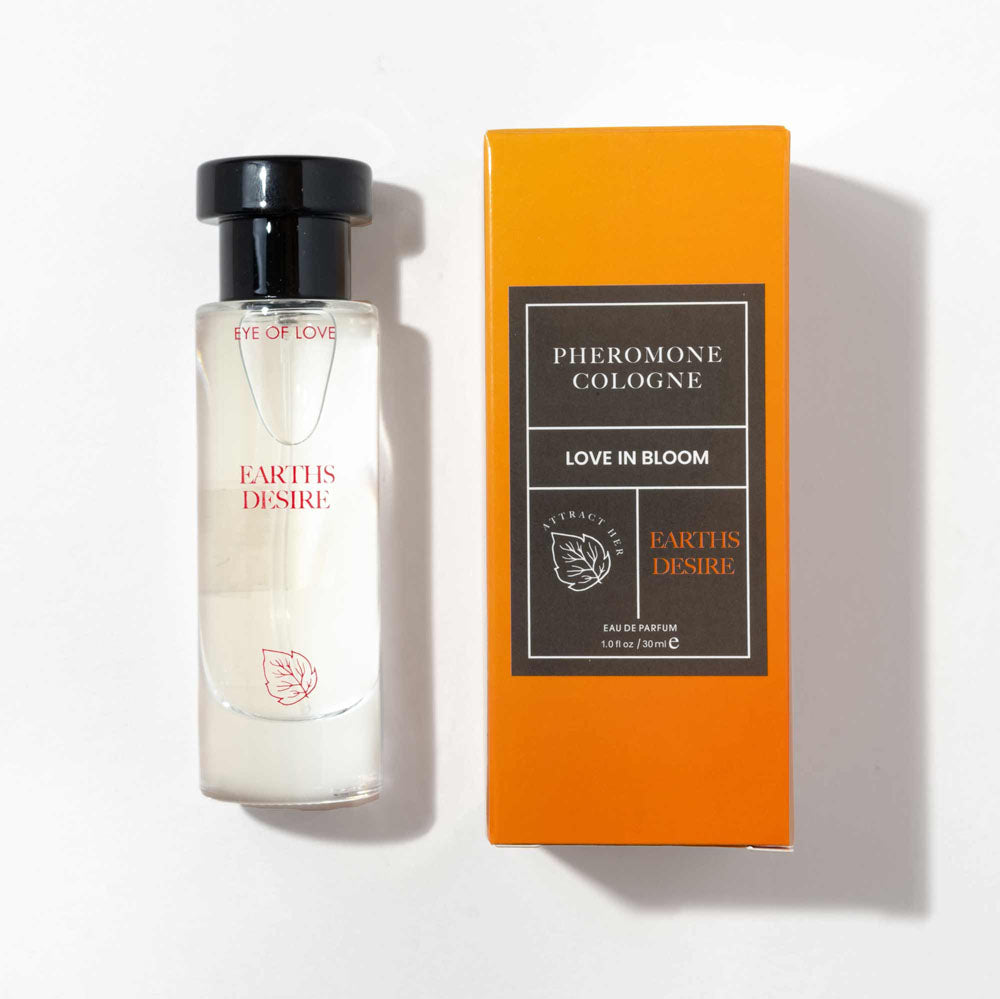 Eye Of Love Love In Bloom Earths Desire Pheromone Cologne 30ml Cypress And Bergamot Scented For Men