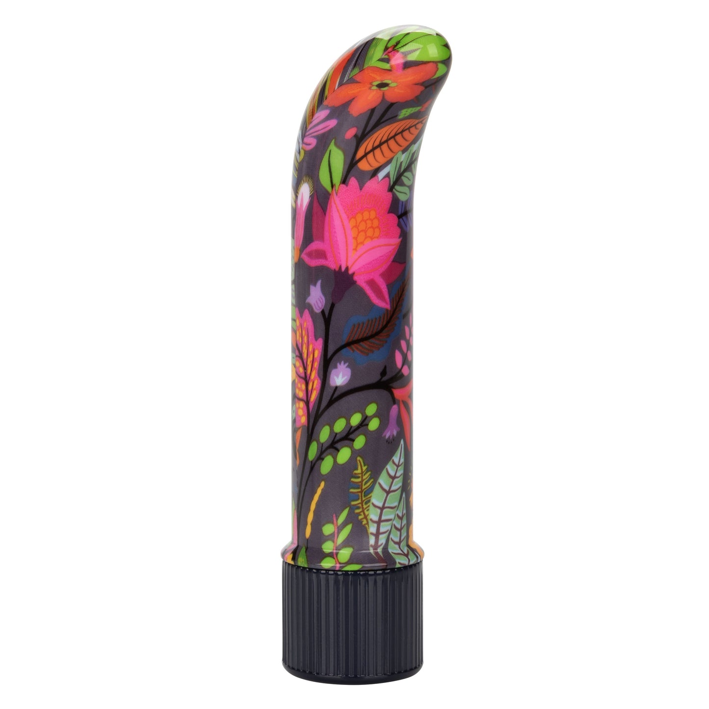 Naughty Bits Lil' Fucker Mini G-Spot Vibrator 4.25 Inch Waterproof with Floral Design