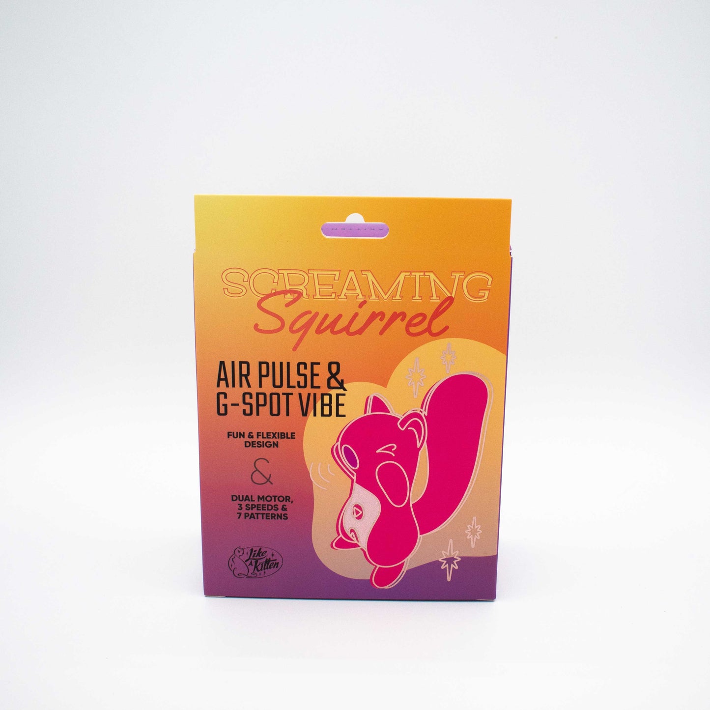 Screaming Squirrel Air Pulse G-Spot Vibrator