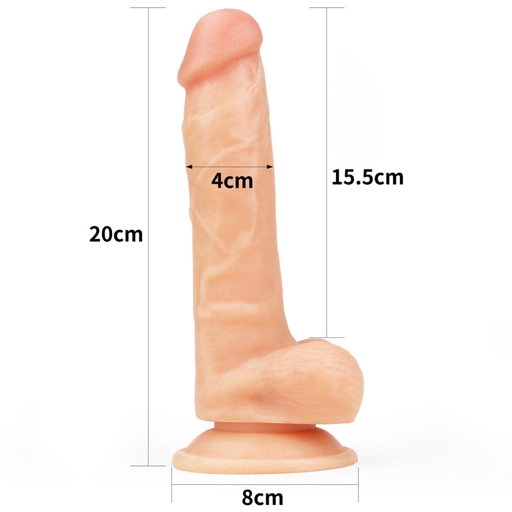 Easy Strap-on Set 7.5" (Flesh)