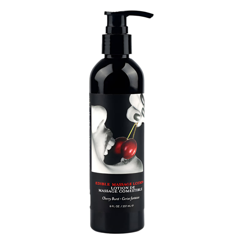 Edible Cherry Flavoured Massage Lotion 237 ml
