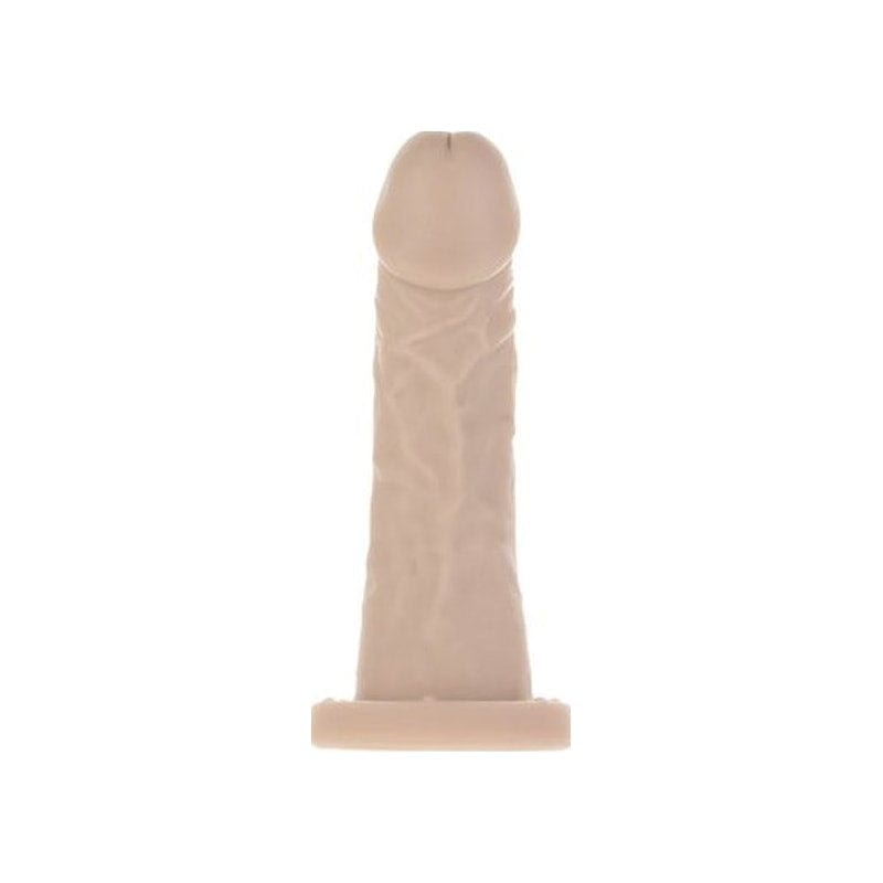 Edward 6 Inch Beige Dong Dildo for G-Spot Stimulation