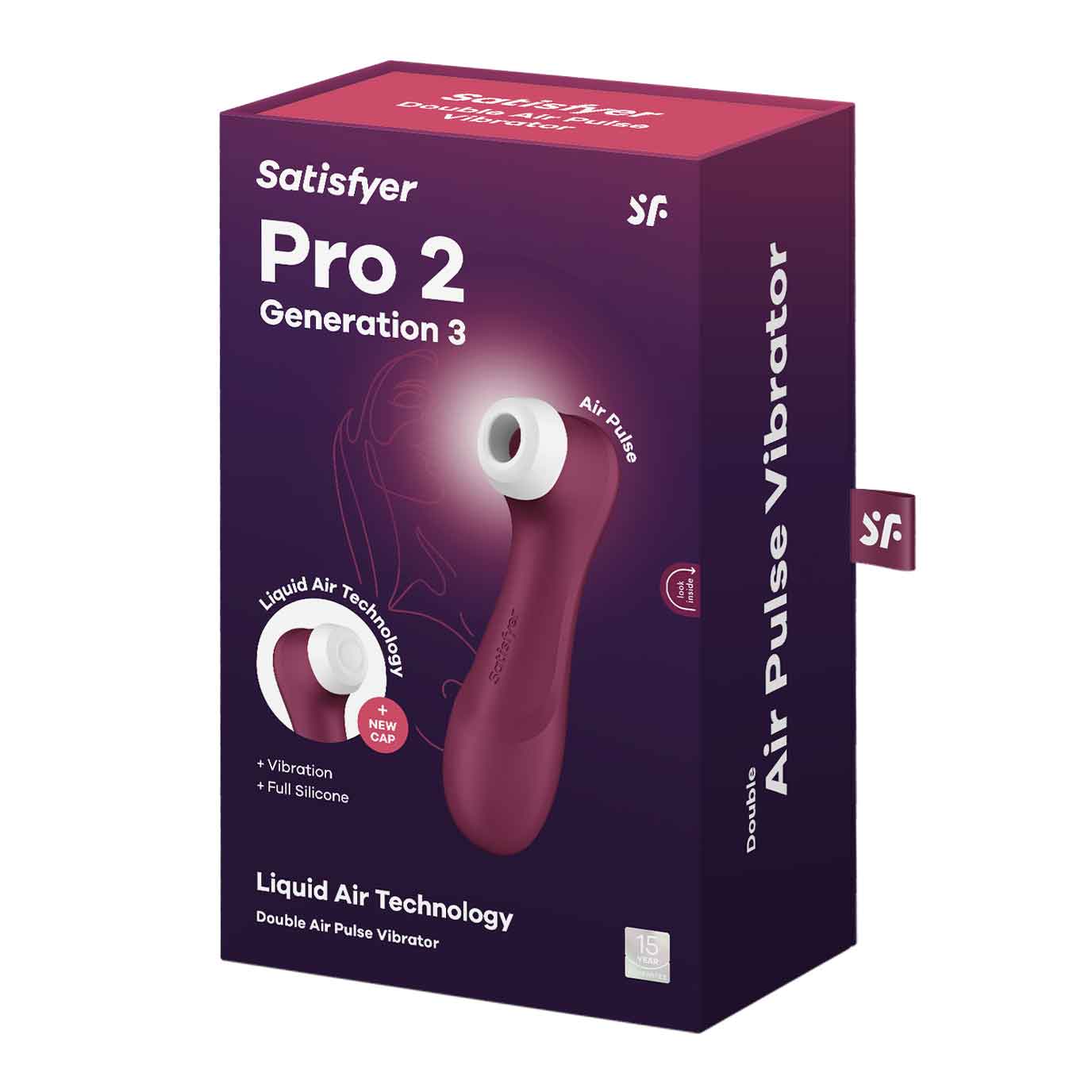 Satisfyer Pro 2 Generation 3 – Liquid Air Technology Air Pulse Vibrator