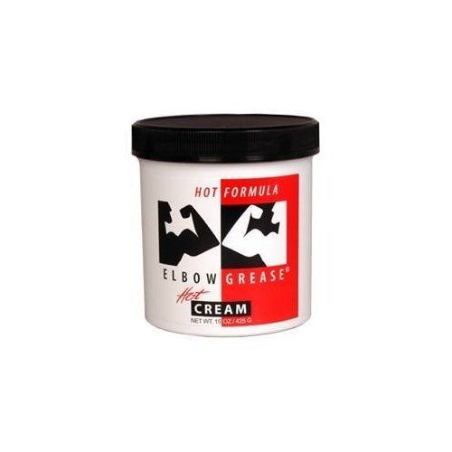 Elbow Grease Hot Cream Warming Lubricant 15 Oz Oil Based