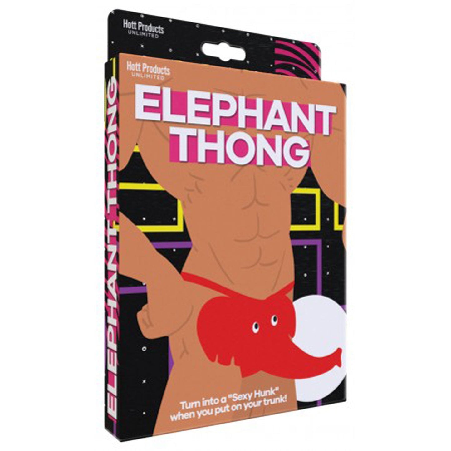 Elephant Thong – One Size Cotton Stretch Waistband Thong