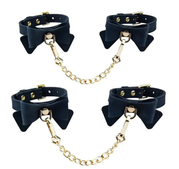Temptasia Ardor Wrist and Ankle Restraints – Body-Safe Silicone Restraint Set