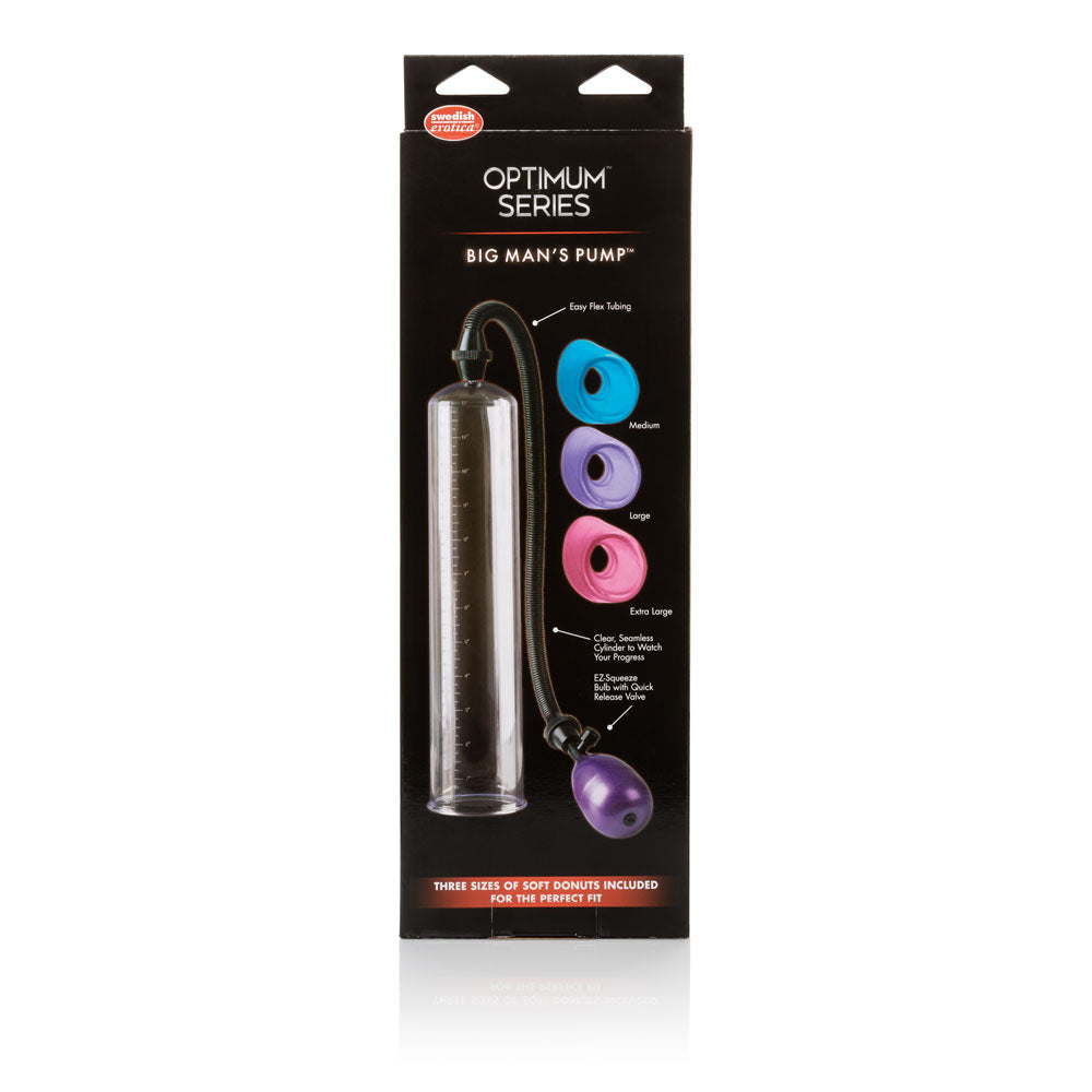 Big Mans Pump 12 Inch With Interchangeable Sleeves Penis Pump