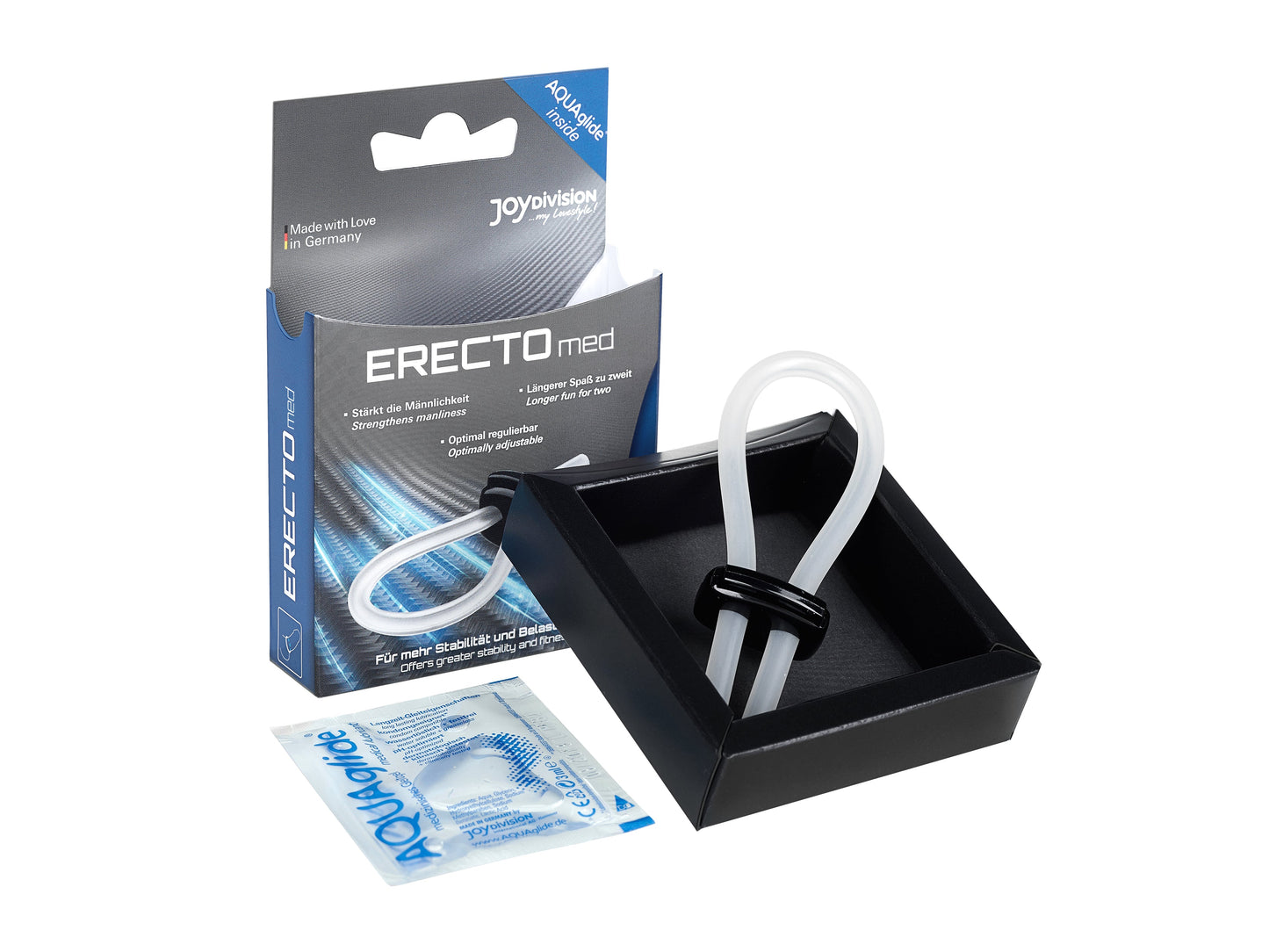 Erectomed Adjustable Clear Cock Ring