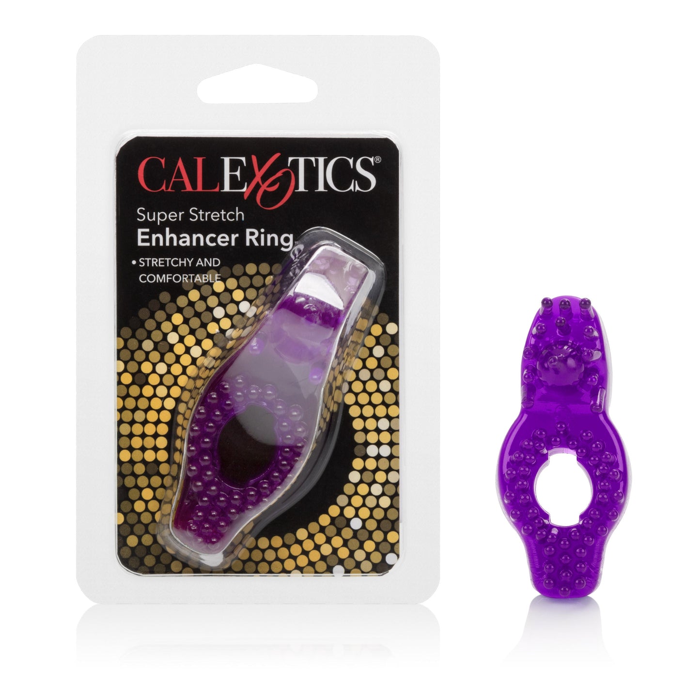 Super Stretch Pink Enhancer Ring With Tickler