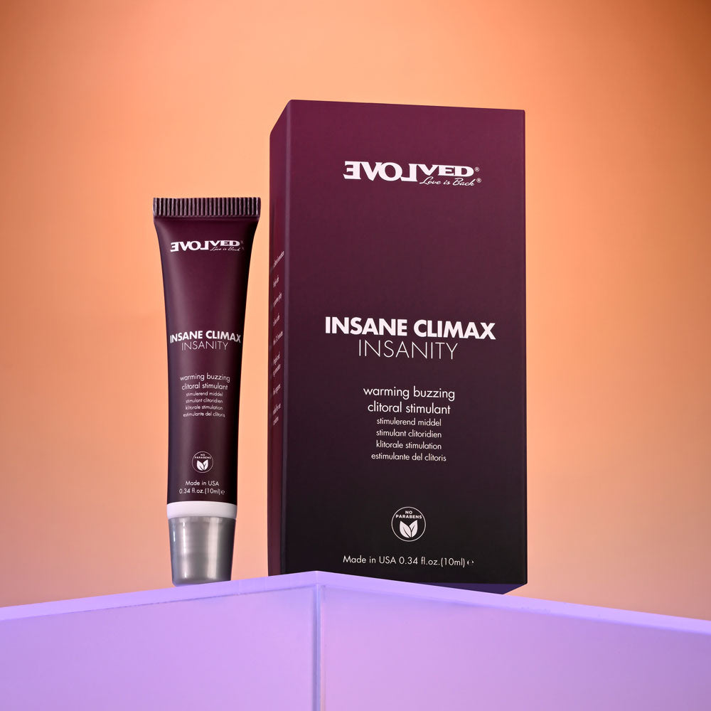 Evolved Insane Climax Insanity Warming Clitoral Stimulation Gel 10ml