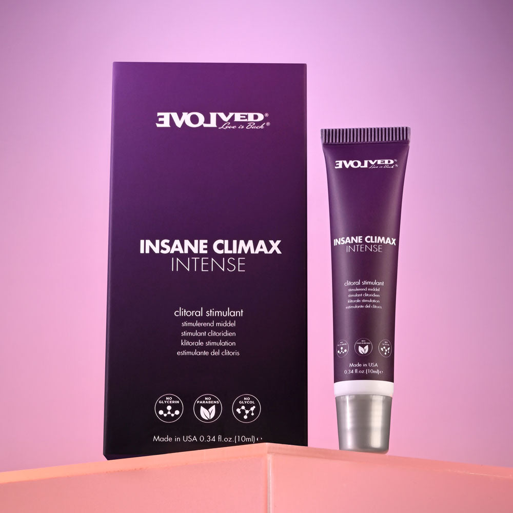 Evolved Insane Climax Intense Clitoral Stimulation Gel 10ml