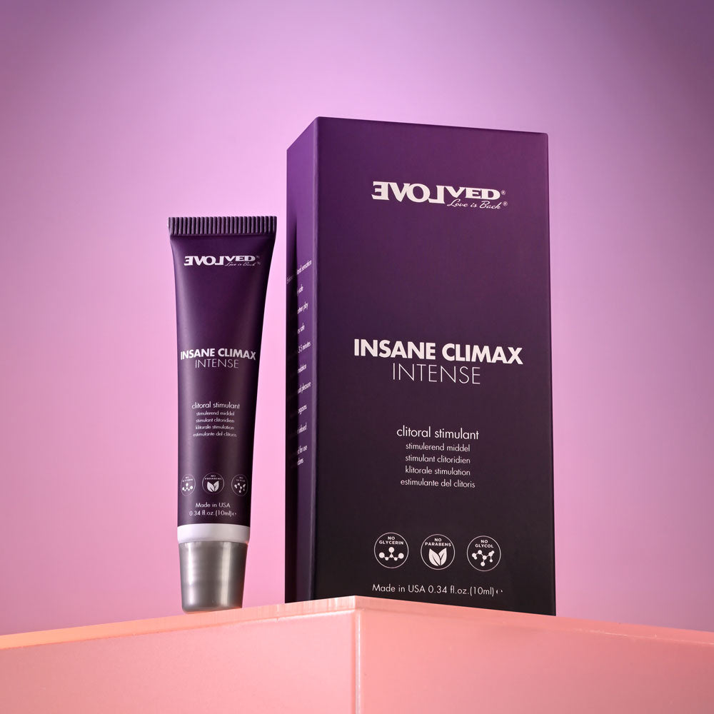 Evolved Insane Climax Intense Clitoral Stimulation Gel 10ml