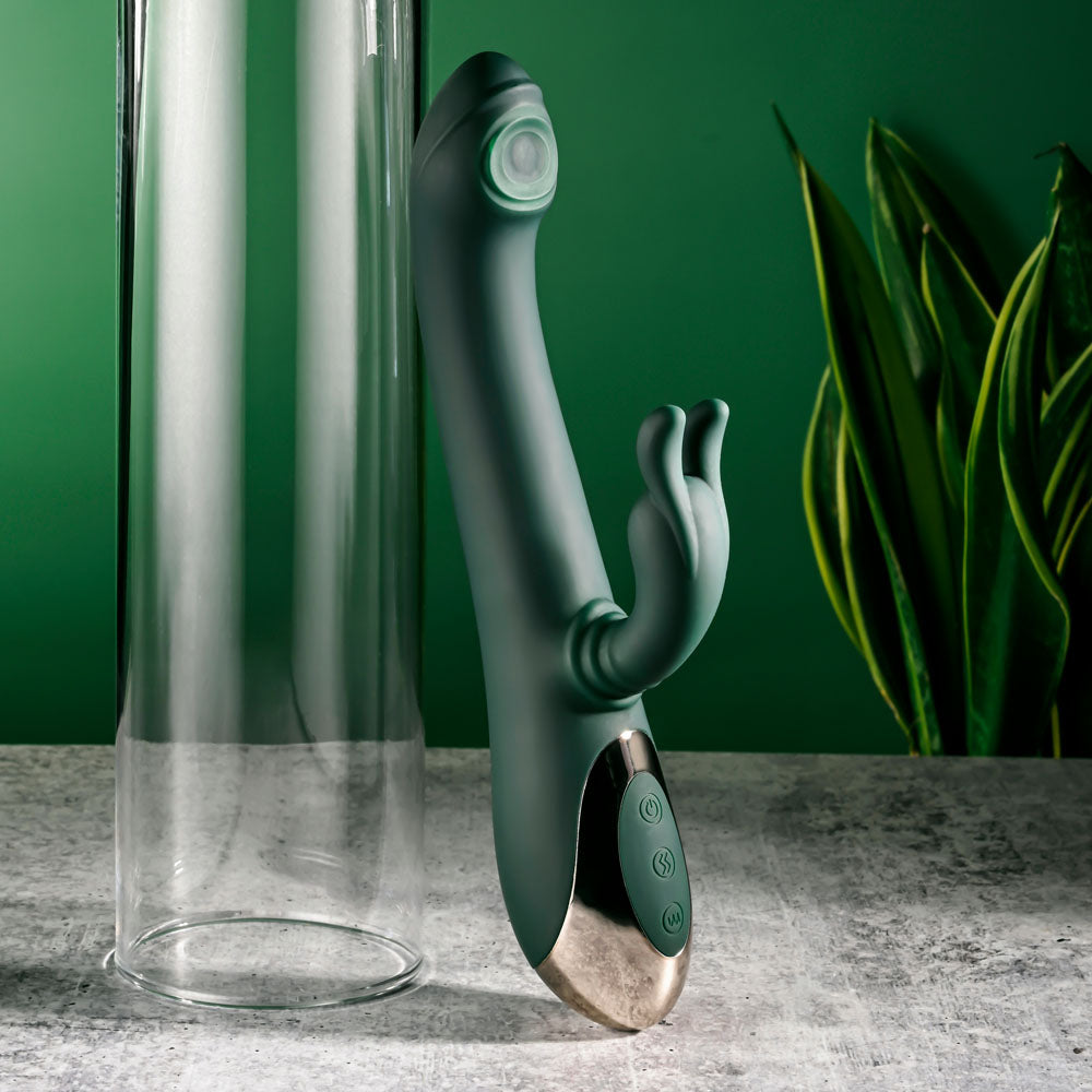 Evolved Rabbit Tap Tap 25 cm Vibrator with Tapping Tip
