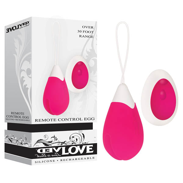 Evolved Remote Control Egg 2.5 Inch Vibrator