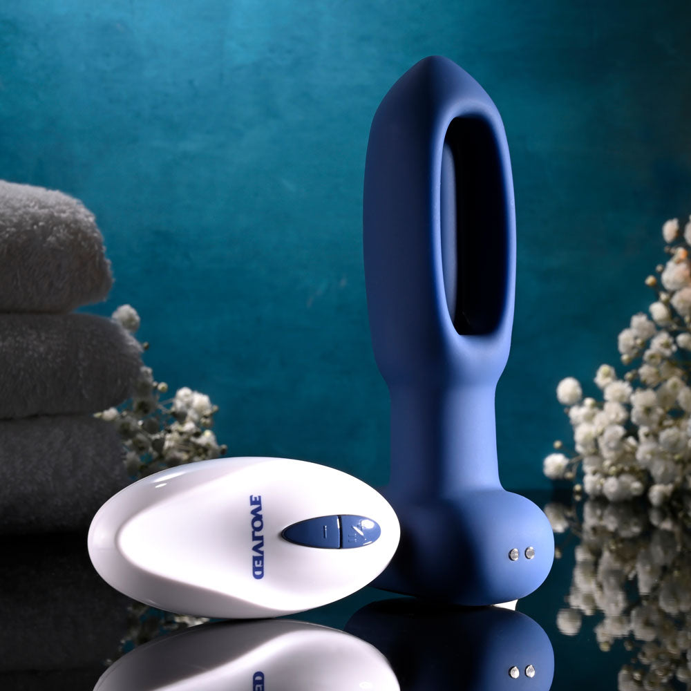 Evolved The Flapper Vibrating and Flapping Butt Plug with Remote
