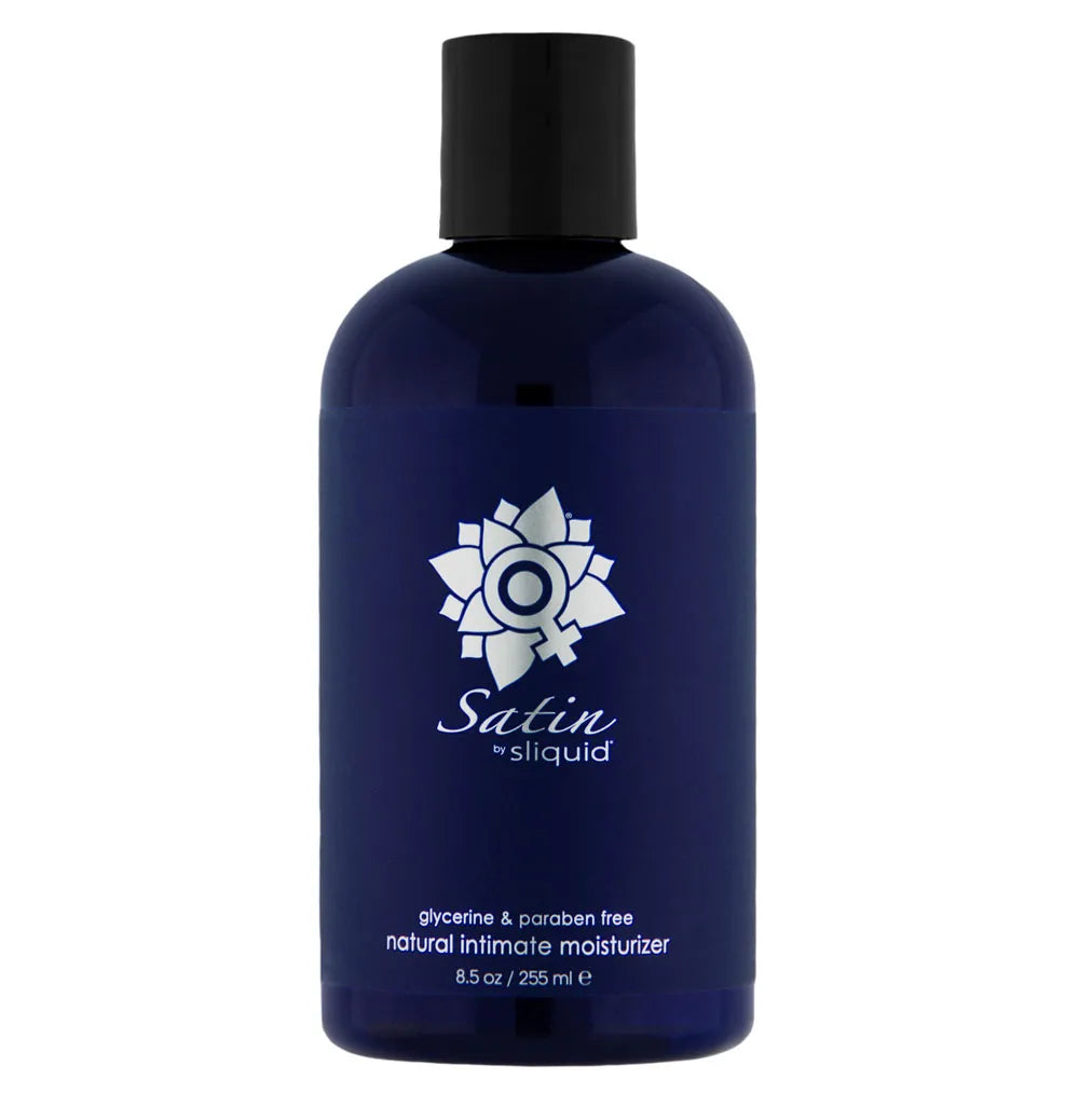 Sliquid Naturals Satin – Water-Based Intimate Moisturizer 8.5 Fl Oz