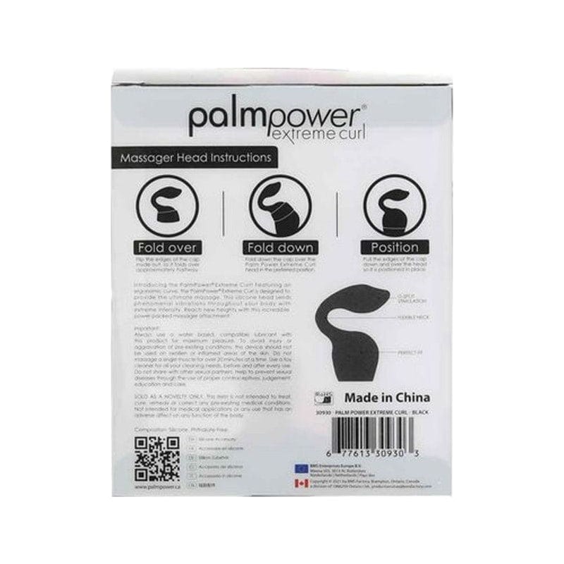 Extreme Pleasure Cap Black for PalmPower Extreme Massage