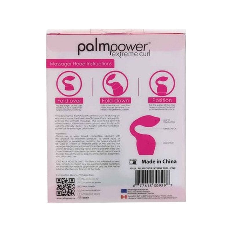 PalmPower Extreme Extreme Pleasure Cap (Pink) – G-Spot Attachment