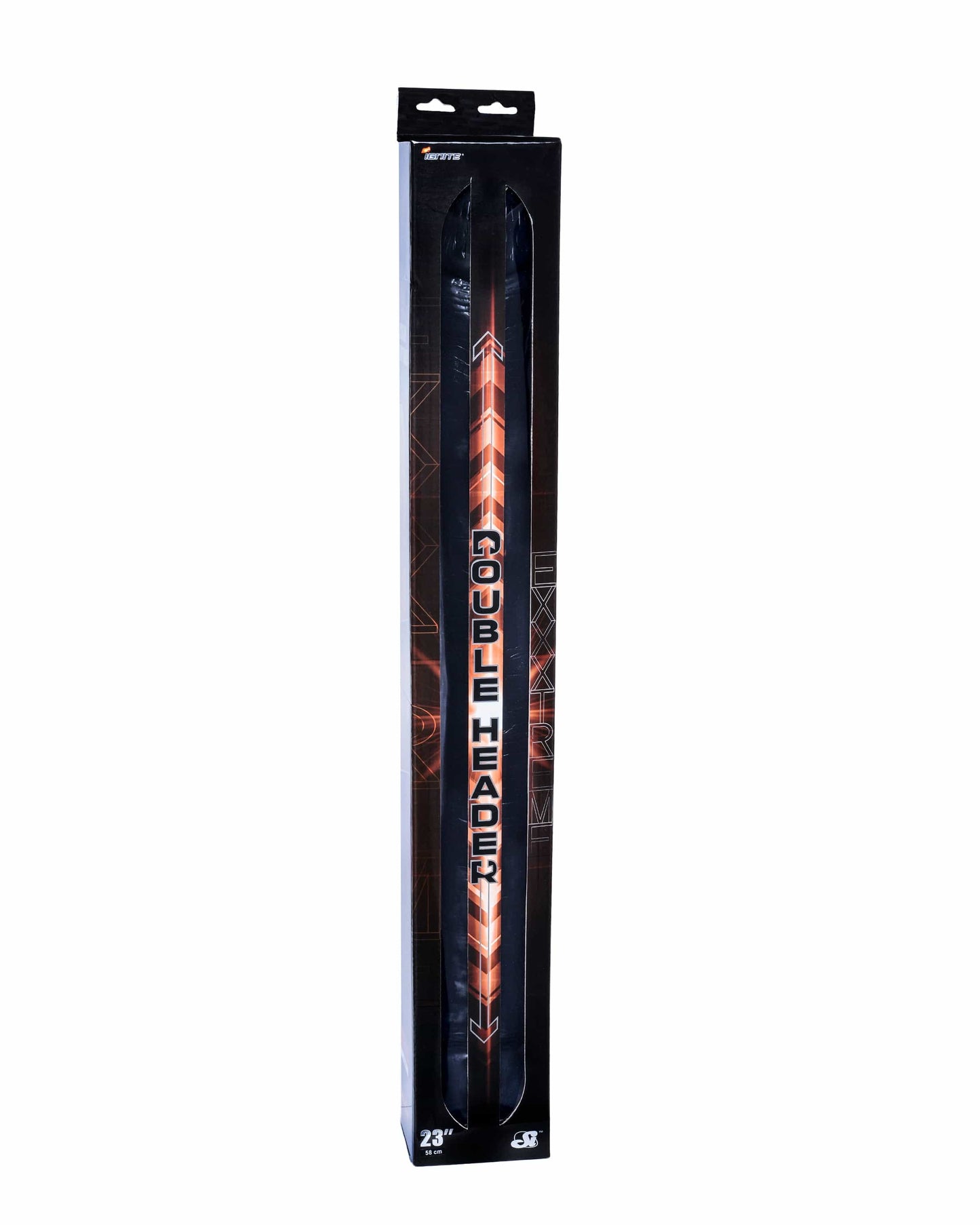 Exxxtreme Double Dong 23in Black Realistic PVC 2.35in