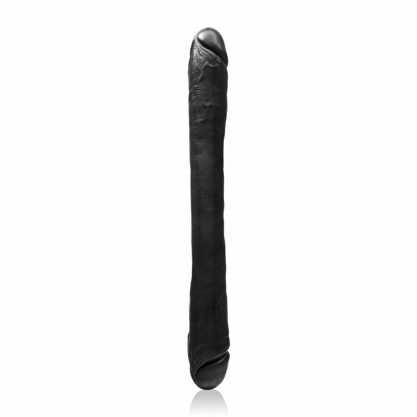 Exxxtreme Double Dong 23in Black Realistic PVC 2.35in