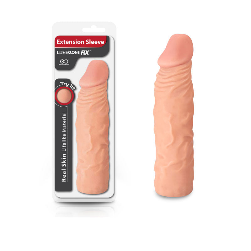 Real Skin 8 Inch Lifelike Extension Sleeve – Lifelike Sleeve for Enhanced Comfort