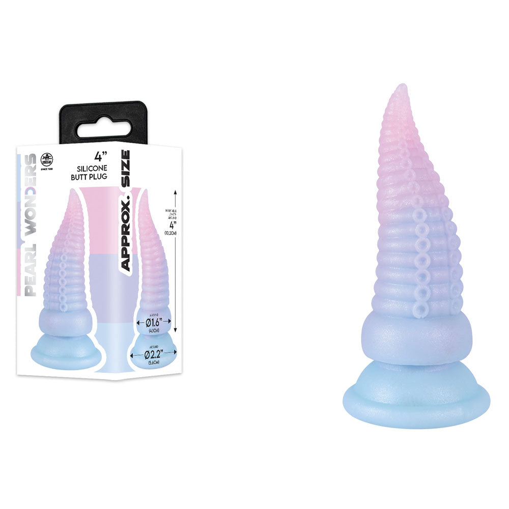 Pearl Wonders Fantasy Tentacle Plug – 10 cm Silicone Anal Plug