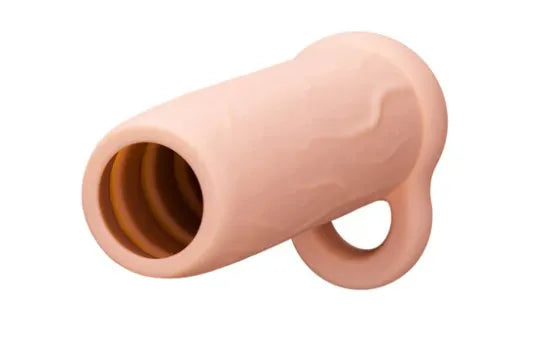 Performance Enhancement Sleeve 4.25 Inch – Soft Flexible Penis Extender Sleeve