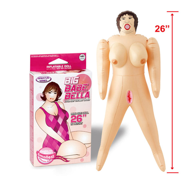 Big Babe Bella Mini Inflatable Love Doll 26 Inch Travel