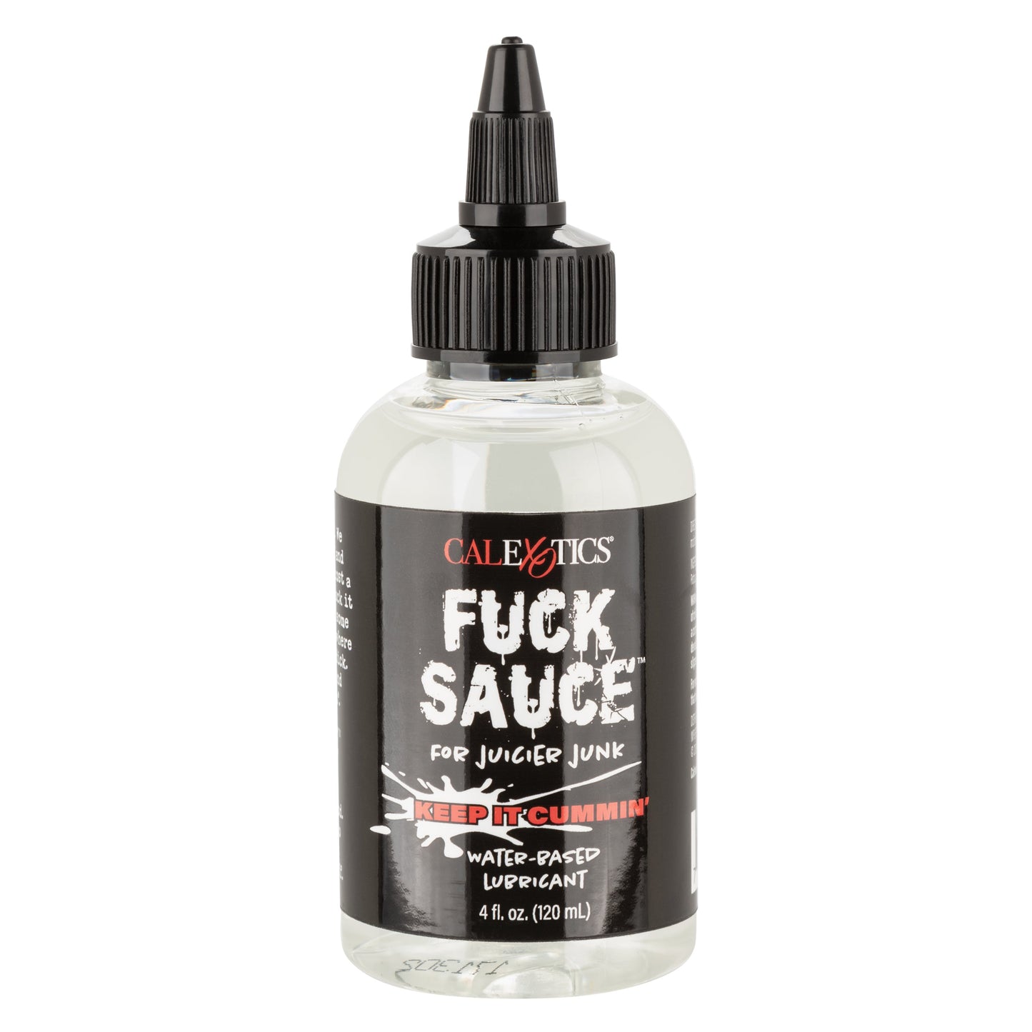 Fuck Sauce Water-Based Lubricant - Premium Super-Slick Formula, 4 Fluid Ounces Personal Lubricant