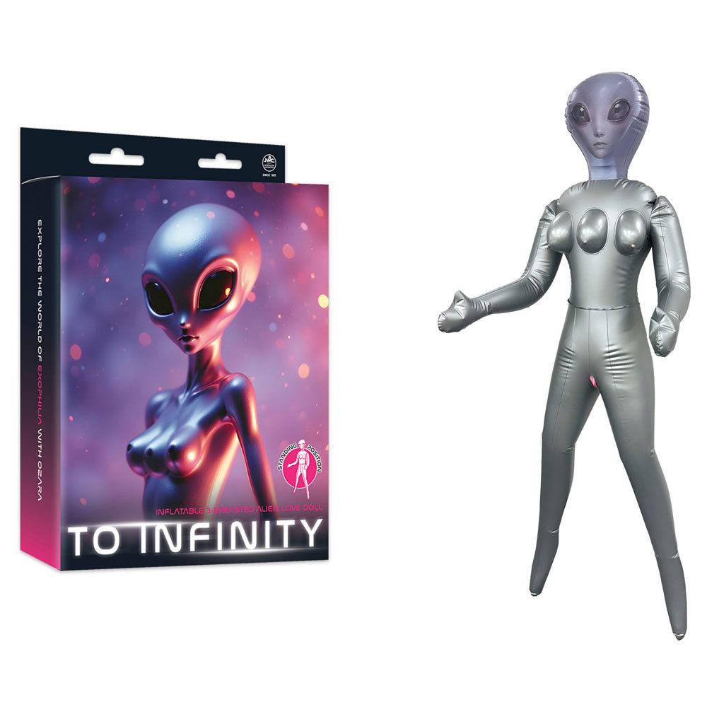 Ozara Inflatable 3-Breasted Alien Love Doll (153 cm) – Standing Position Love Doll