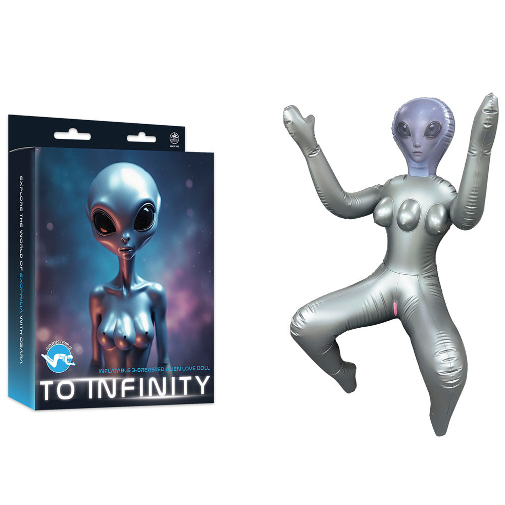 Ozara Inflatable Three-Breasted Alien Love Doll – 112 cm Tall Love Doll