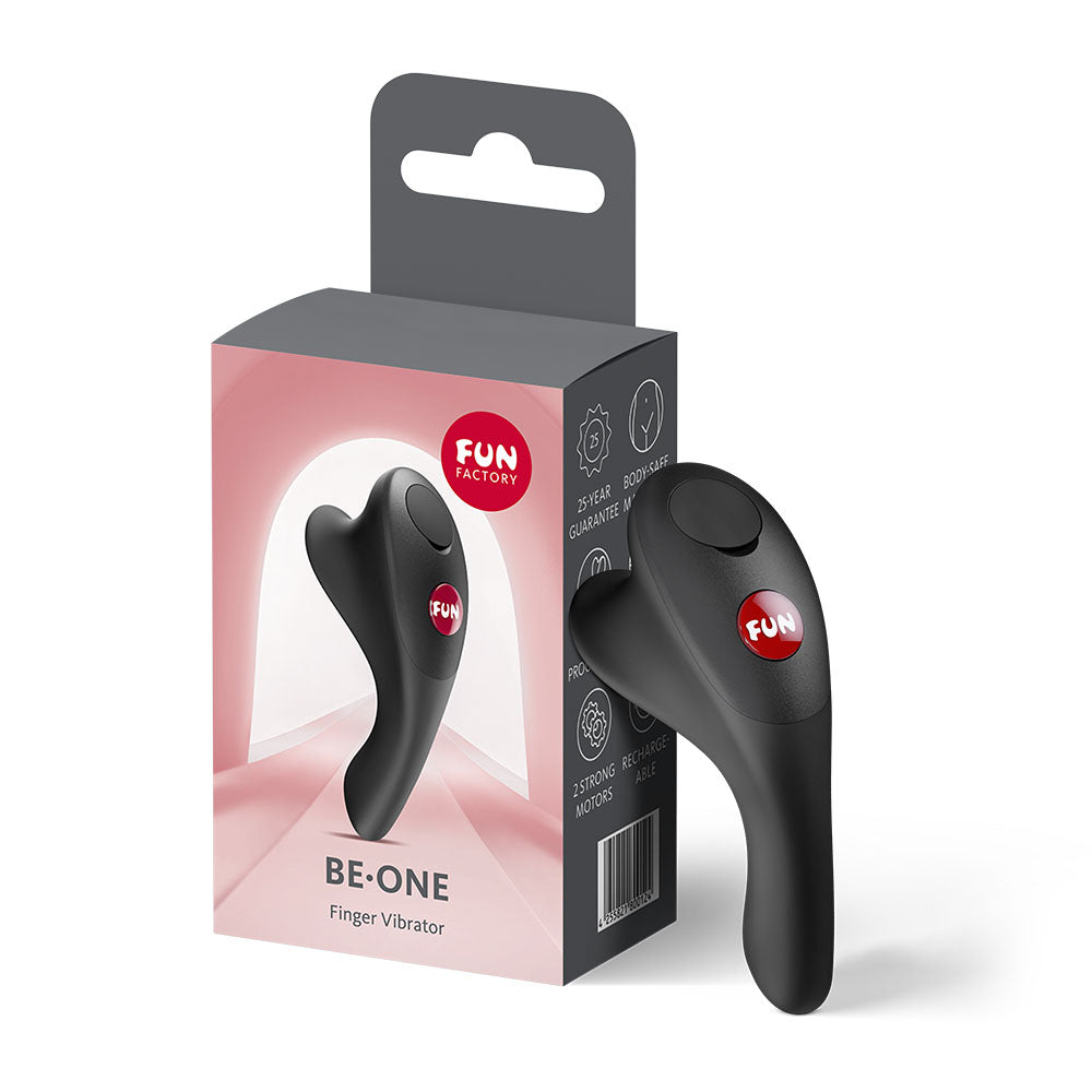Fun Factory Be-One – USB-C Rechargeable Finger Stimulator 7.4 cm Vibrator